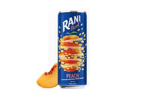 Rani Peach напиток сокосодержащий с кусочками персика 240 мл