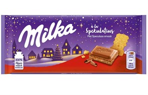 {{photo.Alt || photo.Description || 'УДMilka Spekulaas Gingerbread шоколад молочный с кусочками ибирного печенья 100 гр'}}