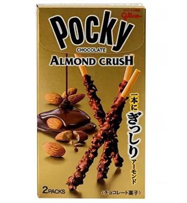 Glico Pocky печенье-соломка с кусочками миндаля 48 гр