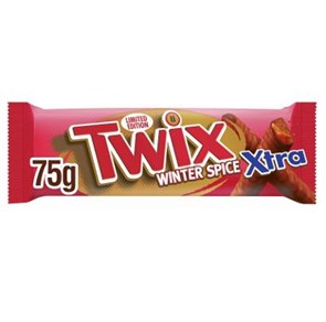 Twix Winter Spice Extra шоколадный батончик 75 гр