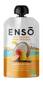 Enso смузи с экстрактом сока кокоса, гуараны и корня мака органический 120 гр