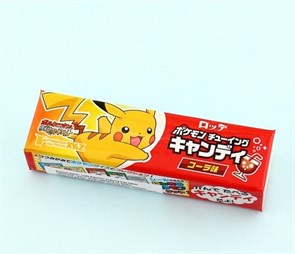 Lotte Pokemon жевательная резинка со вкусом колы 21гр