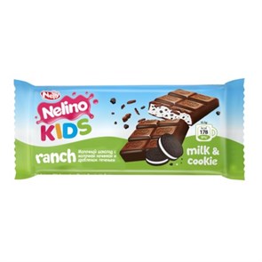 Nelino Kids Ranch Milk&Cookie шоколад 32,5 гр