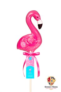 Sweet Ness карамель леденцовая на палочке "Фламинго" 95 гр