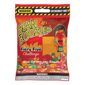 Jelly Belly Bean Boozled Flaming Five конфеты острые ассорти 54 гр 108787 - фото 41111