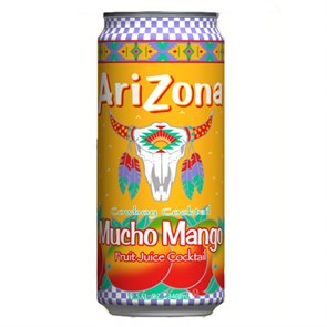 Arizona Mucho Mango напиток чайный негазированный 340 мл