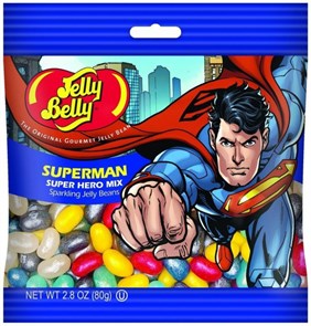 Jelly Belly Superman жевательный мармелад 80 гр
