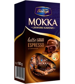 Baltik шоколадные конфеты в наборах Мокка эспрессо 180 гр