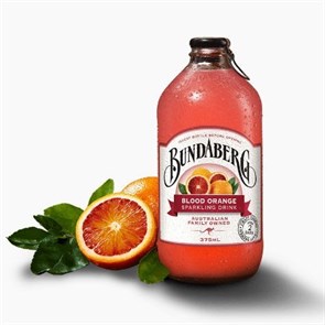 Bundaberg Blood Orange лимонад вкус красный апельсин 375 мл