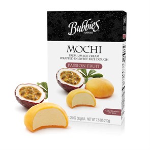 Bubbies Mochi Ice Cream Passion Fruit мороженое маракуйя