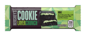 Hershey's Cookie Layer Crunch Mint шок. батончик 39 гр.