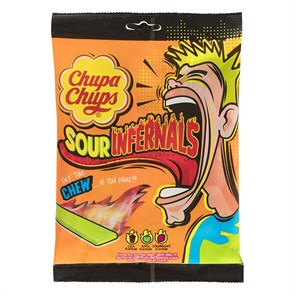 Chupa Chups конфеты жевательные кислые 83 гр