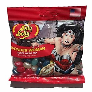 УДJelly Belly Super Hero Wonder Woman жевательное драже 60гр