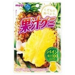 Meiji мармелад со вкусом ананасом 47 гр