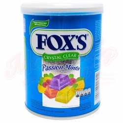 Fox's Crystal Clear Fruity Mints леденцы фруктовые с мятой 180 гр