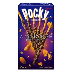 Glico Pocky хлебные палочки миндаль в молочном шоколаде 48 гр