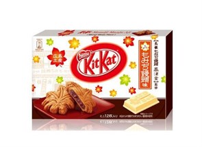Kit-Kat шоколадный батончик с вкусом момидзи мандзу 11,6 гр