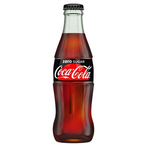 Coca-Cola Zero без калорий стекло 200 мл