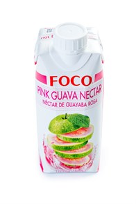 FOCO Pink Guava Nectar нектар розовой гуавы 330 мл