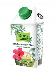 King Island кокосовая вода без сахара 100%500 мл
