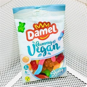DAMEL Gummi Vegan Shiny Brillo жевательный мармелад 80 гр