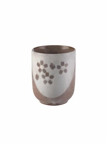 Японская чашка (юноми) “Цветочные мотивы”, 150 мл