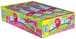 Air Heads Big Bar 2in1 Strawberry&Watermelon жев. конфета со вкусом клубники и арбуза 42,5 гр