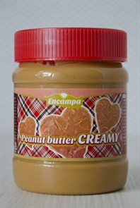 Encampa Peanut Butter Creamy кремовая арахисовая паста 350 гр