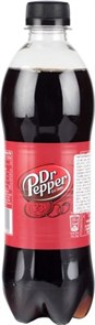 Dr.Pepper напиток безалкогольный сильногазированный 450 мл, ПЭТ, Польша