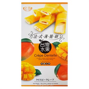 Mango Crepe Dentelle хрустящие крепы Манго 78 гр