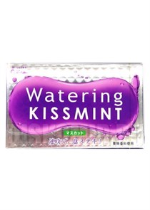 Glico watering kissmint жев. резинка со вкусом виноград 17 гр.