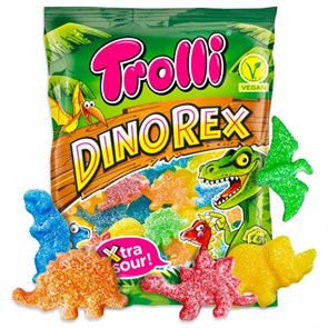 Trolli DinoRex мармелад жев супер кислые 200 гр