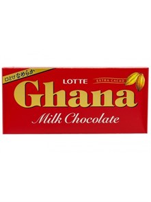 Ghana milk chocolate молочный шоколад 50 гр.