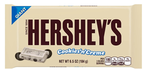 Hersheys плитка белого шоколада с кусочками печенье 73 гр