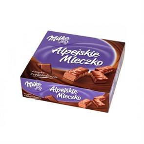 УДMilka Alpeiskoe Mleczko Czekolpowym альпийское молоко шоколад 330 гр.