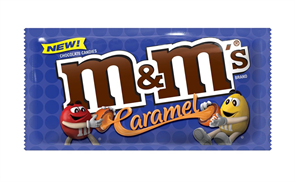 M&M's Caramel шоколадное драже с карамелью 40 гр