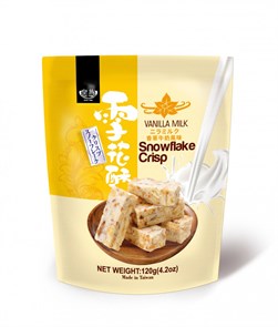 Royal Family Snowflake Crisp Vanilla Milk японское печенье с ванилью 120 гр