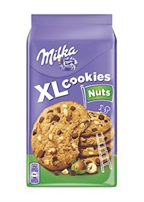 Milka XL Nut печенье милка с орехом и крошкой шоколада 184 гр 813208 - фото 41832