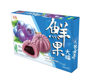 Royal Family Fruit Mochi Blueberry Flavor японский десерт моти Голубика 210 гр