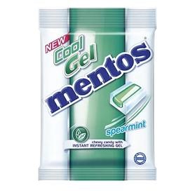 Mentos Cool Gel Spearmint жев. резинка пакет 99 гр