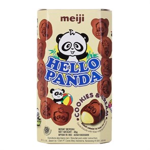 Meiji Hello Panda Cookies & Cream печенье кремовое 45 гр