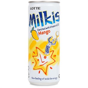 Milkis Mango манго напиток газированный 250 мл