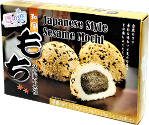 Royal Family Mochi Sesame моти с белым и черным кунжутом 210 гр