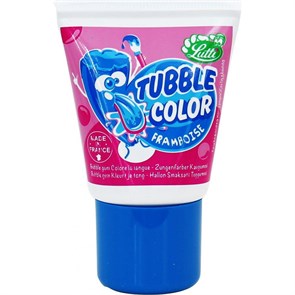 УДTubble Gum Smiley Color жвачка в тюбике цветная 35 гр