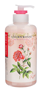 LAURA ROSSE Жидкое мыло для тела Ароматерапия Роза 500 мл