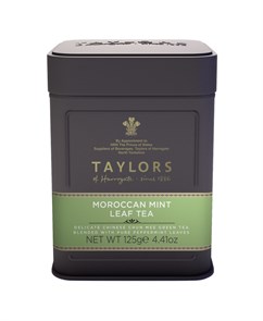 Taylors of Harrogate чай зеленый листовой марокканский мятный жб 125 гр