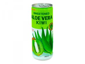 Lotte Aloe Vera Kiwi напиток алое вера со вкусом киви 240 мл