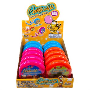 Garfield Bubble Gum жевательная резинка диспенсер 58 гр