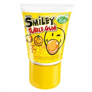 Tubble Gum Smiley Citrus жвачка в тюбике 35 гр