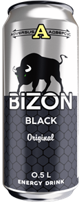 Bizon black original energy drink энергетический напиток 500 мл